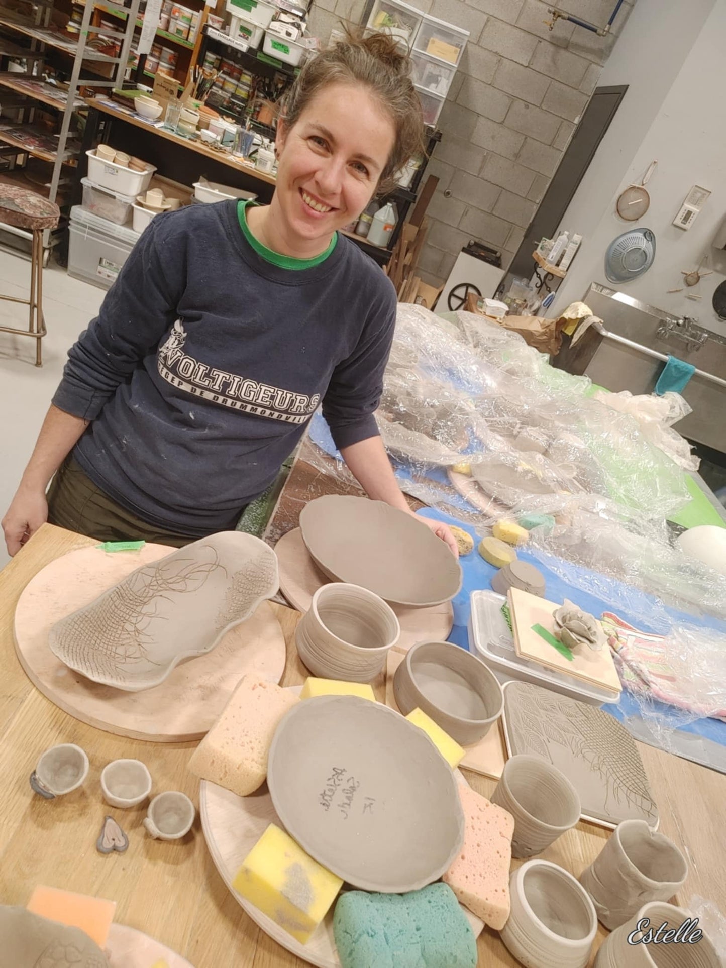 2025 juin 21-22-23-24 Vacances-poterie à l'atelier et 5 juil. (stage intensif de JOUR)