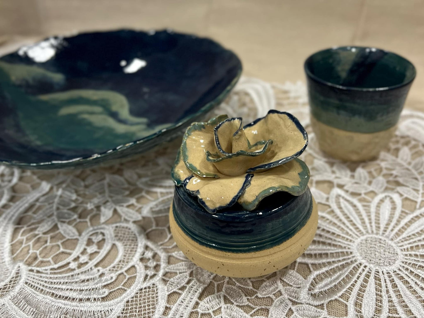 2025 juin 21-22-23-24 Vacances-poterie à l'atelier et 5 juil. (stage intensif de JOUR)