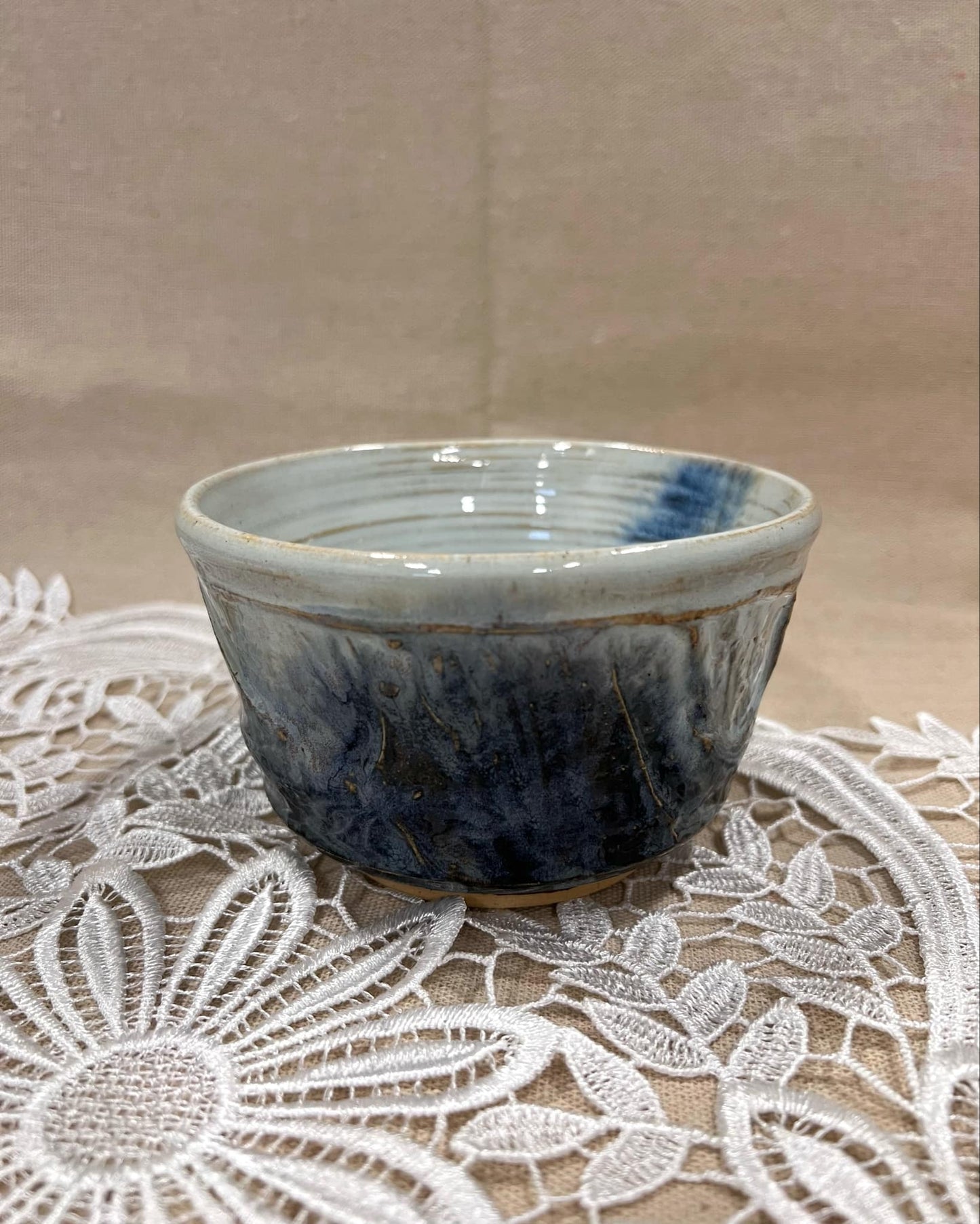Bol à matcha Lueur Boréale - Bleu clair