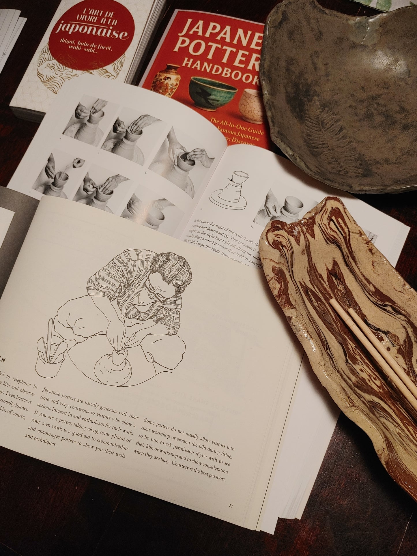 CENTRAL POP VENDREDI Inspiration Japon tournage et façonnage débutant/Janvier 16 au 13 fév. 27-Vendredi soir/de 18h à 21h