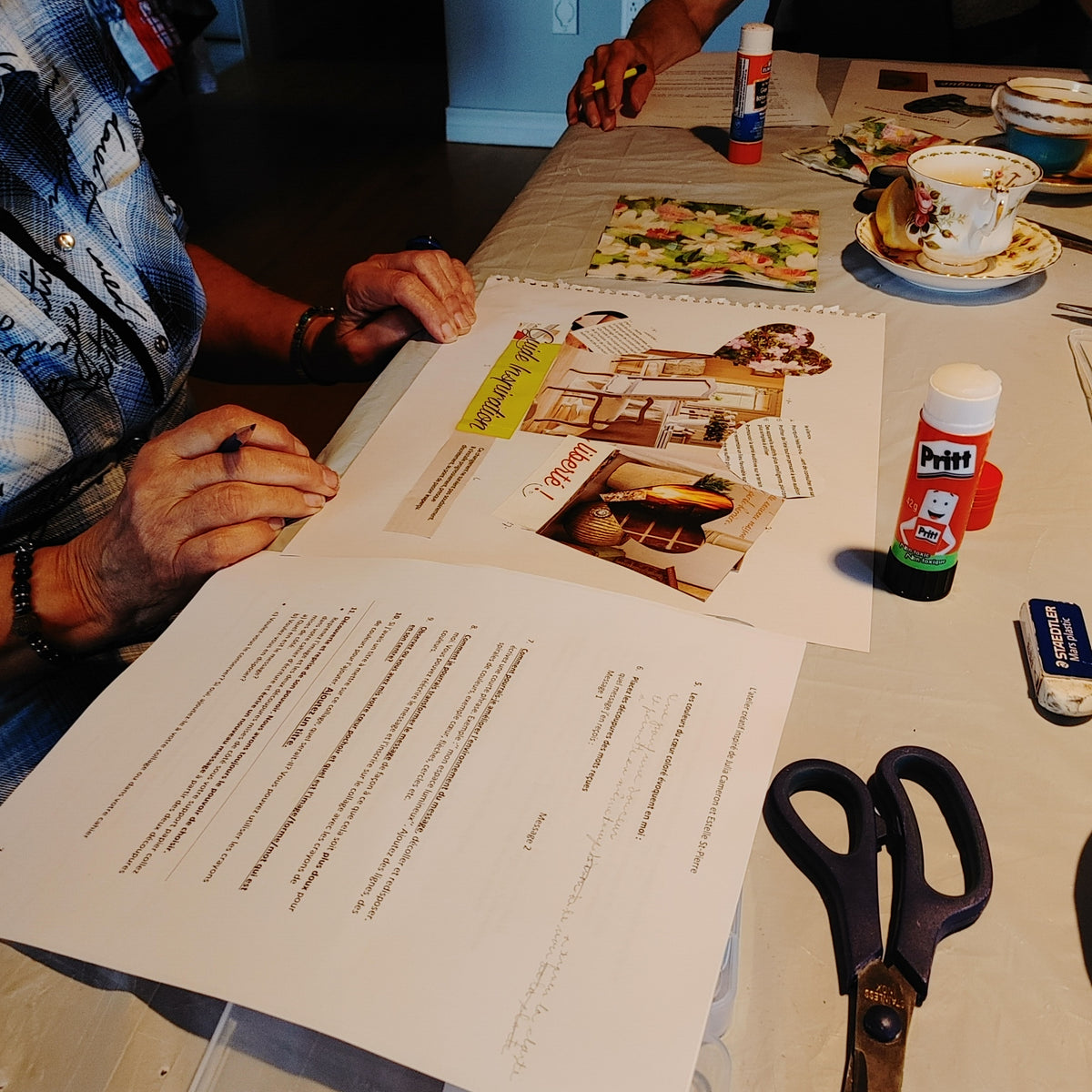 L'Atelier du Moi Créatif.             (8 à 12 rencontres de 3 heures)