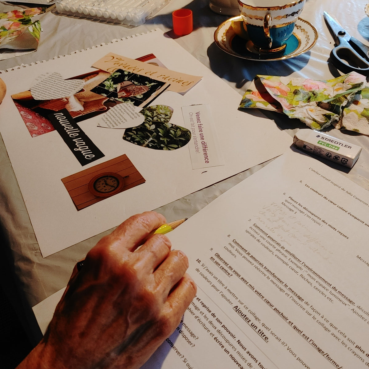 L'Atelier du Moi Créatif.             (8 à 12 rencontres de 3 heures)